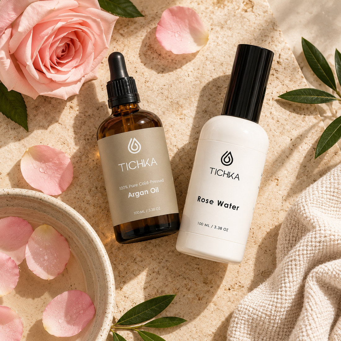 Should You Apply Argan Oil to Damp Skin? The Role of Rose Water Toner